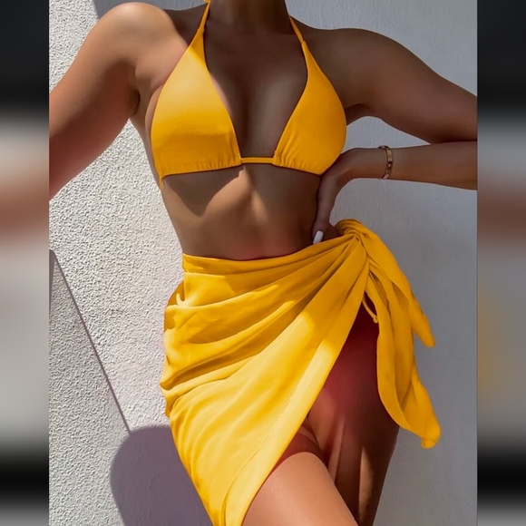 NEW 3 Piece Bikini Set - Picture 1 of 6